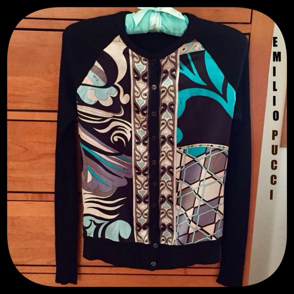 Emilio Pucci Fuillo Scarf Print 